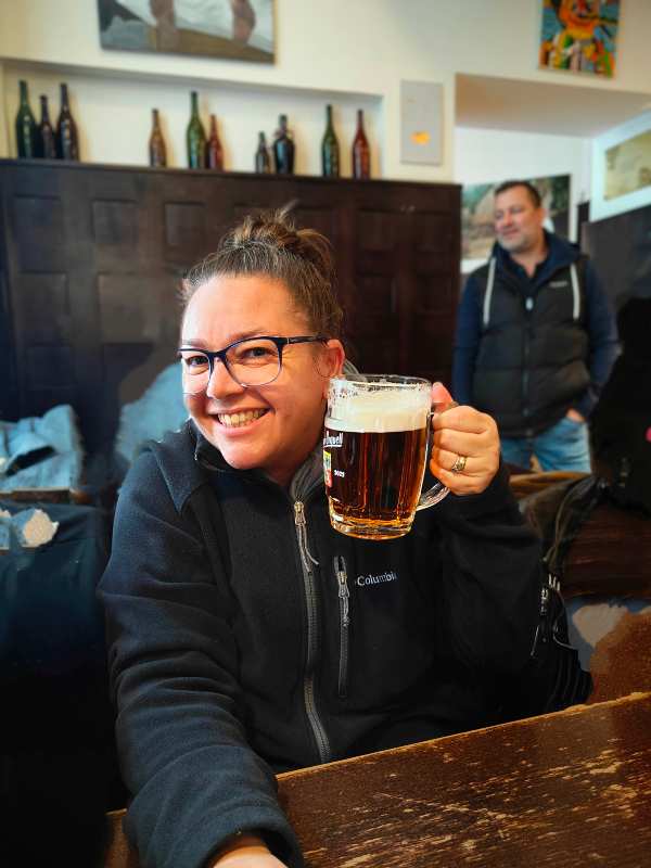 Mark and Bec in Prague