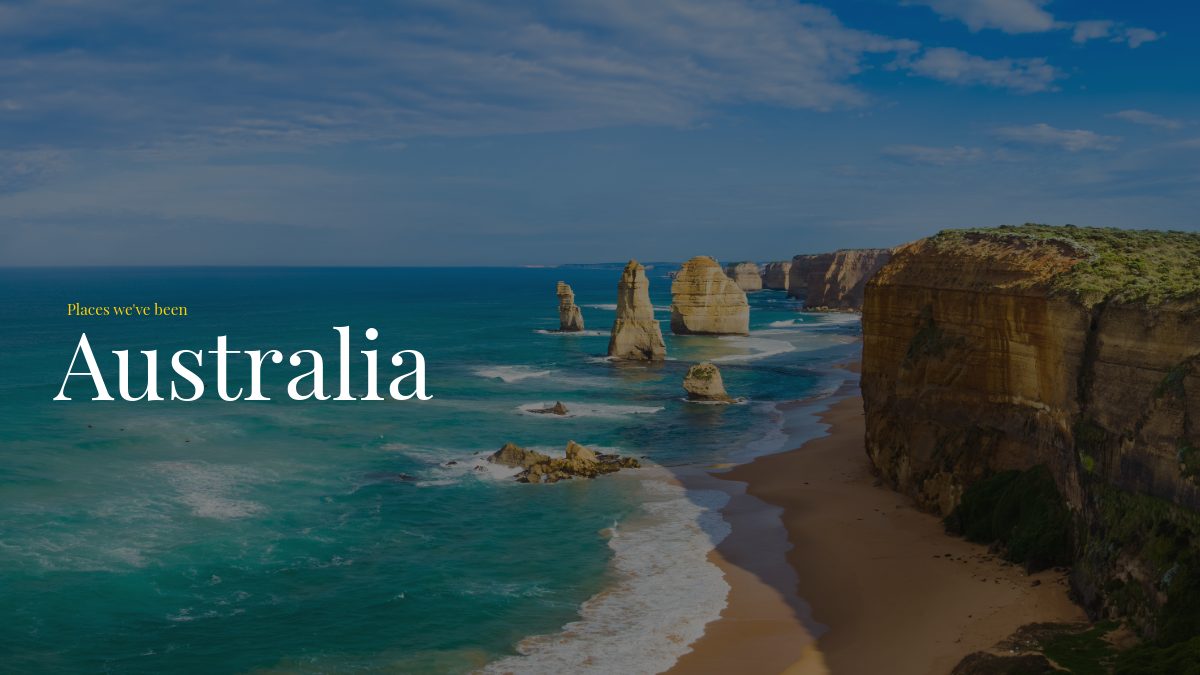 The iconic 12 apsotles on the great ocean road in Victoria Australia