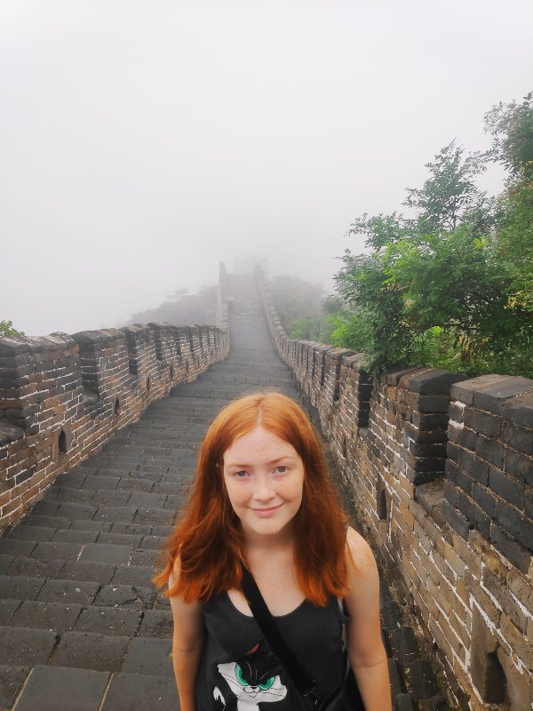Family on the Great Wall of China — 2019 world trip
